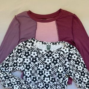 2 Long Sleeve shirts bundle